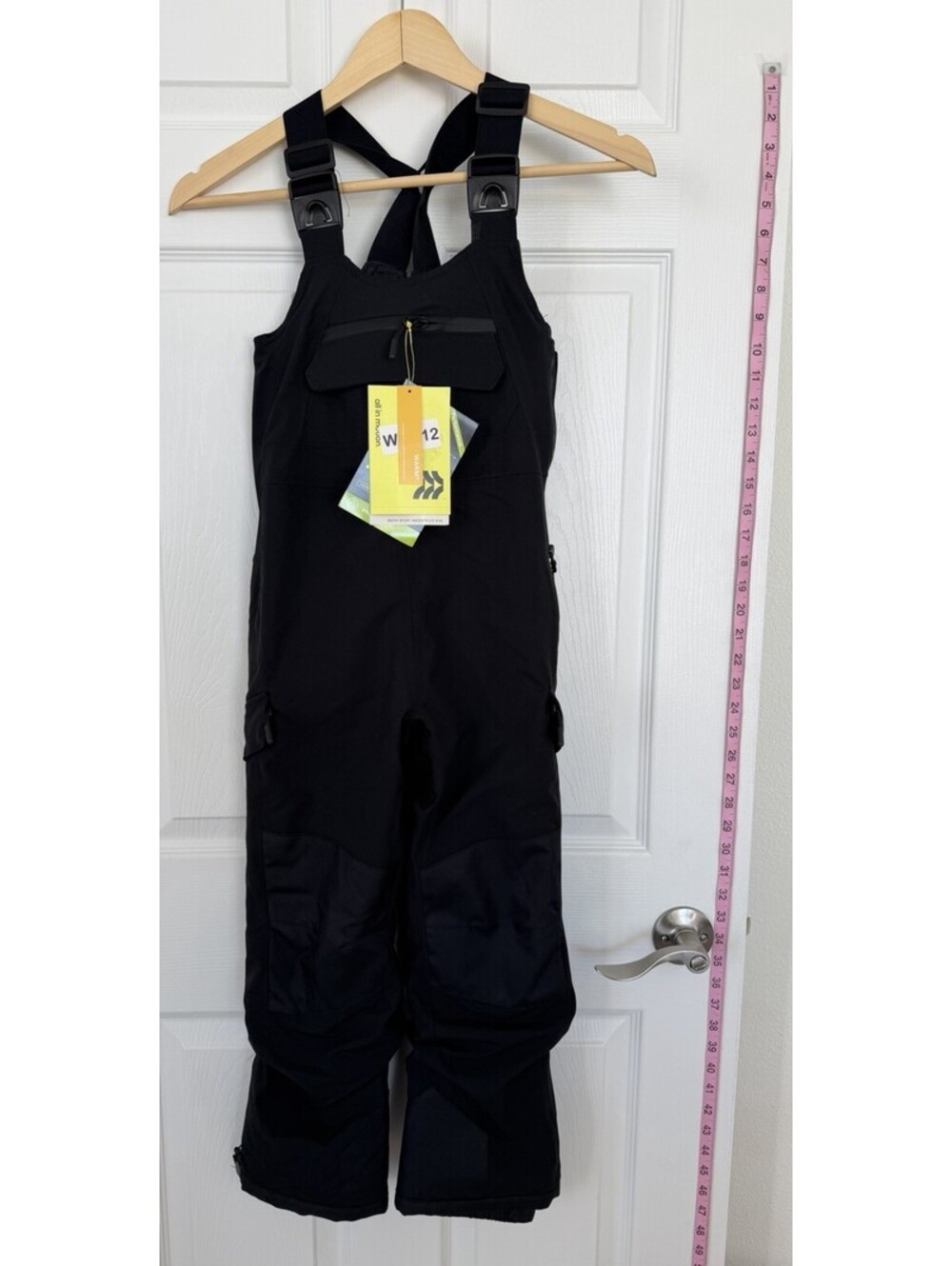 Kids' Sport Snow Bib with 3M Thinsulate Insulation - All in Motion Black Small